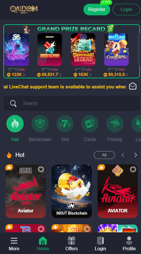 Download the Qaidi 804 Game and earn the real money