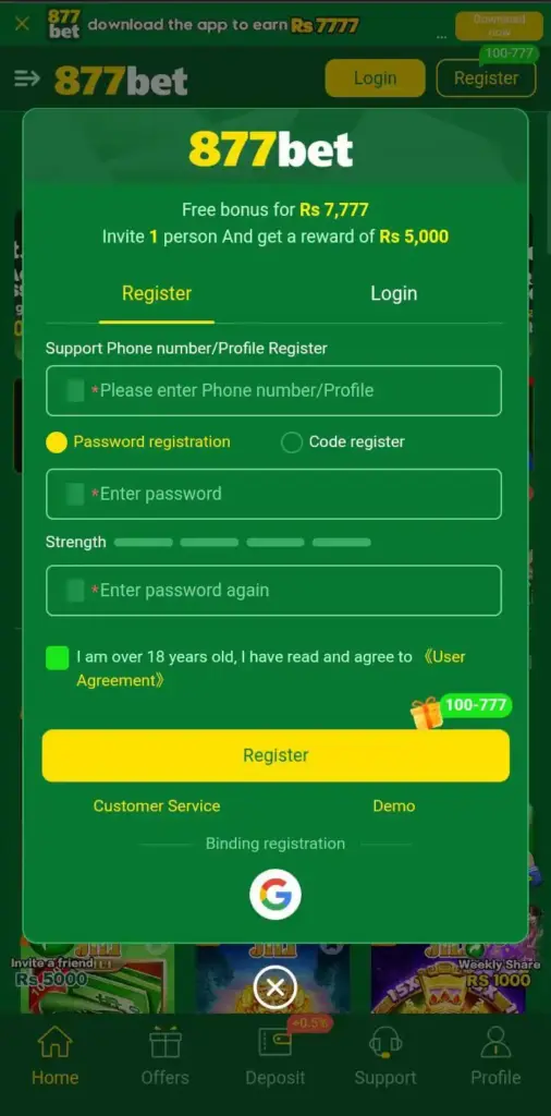 877Bet Game Download