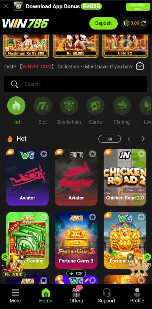 Win786 Game latest version